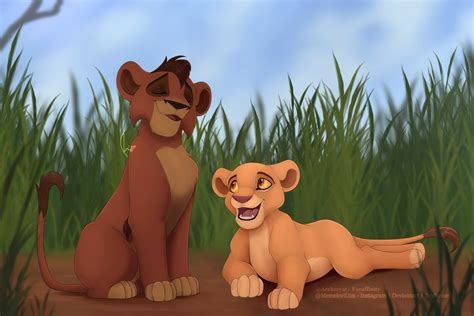 Lion King Kiara And Kovu Fan Art