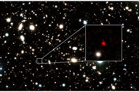 Most distant object ever seen is a mysteriously bright, ancient galaxy