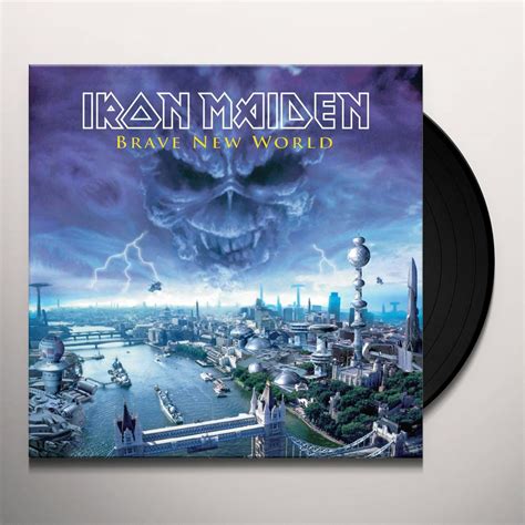 Iron Maiden BRAVE NEW WORLD Vinyl Record