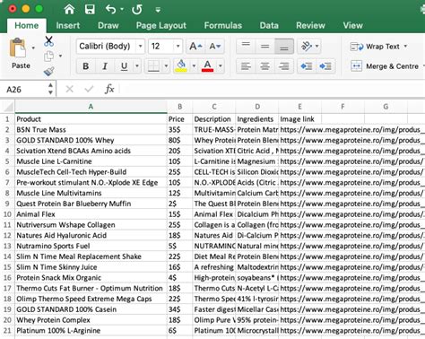 Using CSV Files