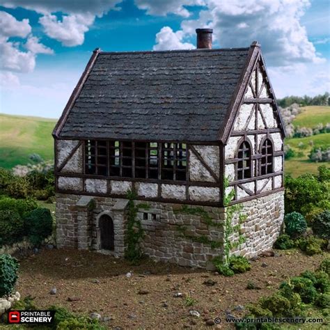 Dnd Wattle and Daub Manor Medieval House From King and Country - Etsy in 2022 | Wattle and daub ...