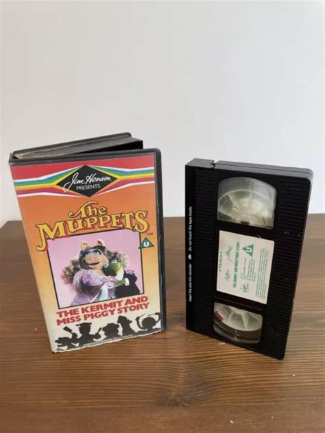 THE MUPPETS THE Kermit And Miss Piggy Story Jim Henson Pal Vhs Video Kids £14.95 - PicClick UK