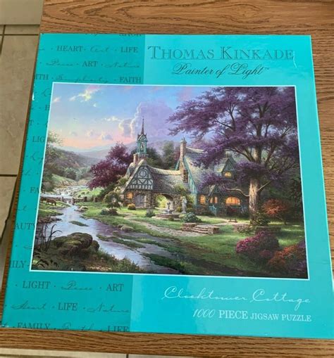 NIB Vintage 2001 Ceaco Thomas Kinkade Painter of Light Cobblestone Bridge Jigsaw Puzzle - Etsy