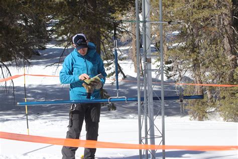 SNOTEL readings show snowpack and water content in the Sierra Nevada ...