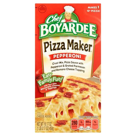 Chef Boyardee Pepperoni Pizza Kit, 16.17 oz - Walmart.com - Walmart.com