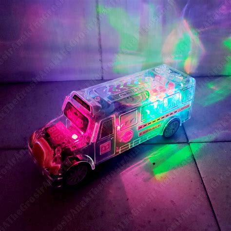 School BUS 3D LED Toys Can SCHOOL On Music Lights | Shopee Malaysia