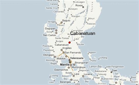 Cabanatuan City Barangay Map