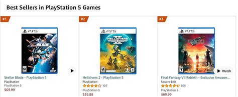 Stellar Blade Now #1 Most Pre-ordered PlayStation Game