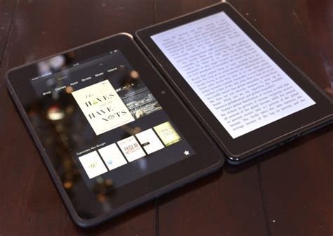 Kindle Fire vs. Kindle Fire HD