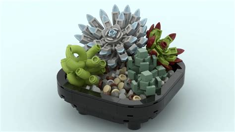 LEGO Ideas: Succulent Garden erreicht 10.000 Unterstützer – zusammengebaut