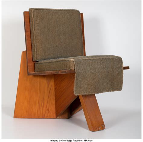 Frank Lloyd Wright (American, 1867-1959). Dining Chair from the | Lot ...