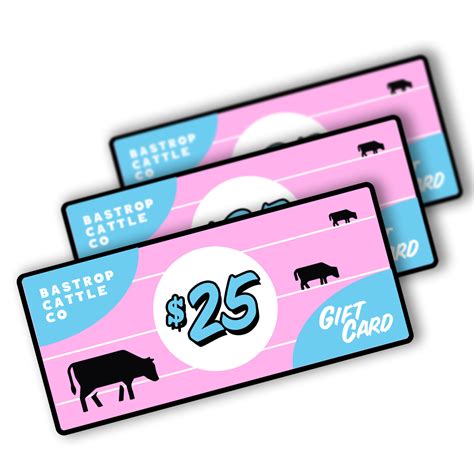 Digital Gift Card — Bastrop Cattle Co.