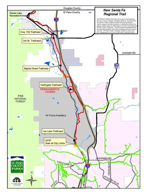 El Paso County Parks and Trails Construction and Closures - El Paso ...