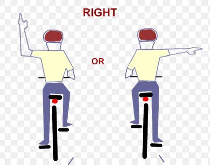 There's a new right turn hand signal for Michigan bicyclists - Michigan Auto Law