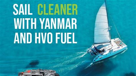 YANMAR’S SAIL AND POWERBOAT ENGINES APPROVED FOR HVO FUELS | Saltwater Stone