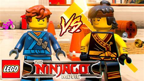 JAY VS COLE em The LEGO NINJAGO Movie Video Game - YouTube