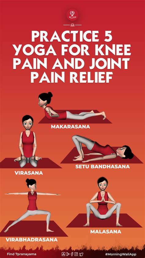 Yoga for knee pain 5 simple yoga poses to relieve knee pain – Artofit