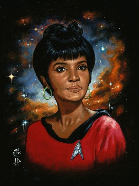 star trek art | Woman of Star Trek - UHURA by Melanarus | Star trek series, Star trek ...