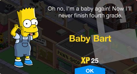 Baby Bart | The Simpsons: Tapped Out Wiki | Fandom