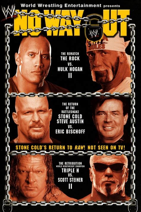 WWE No Way Out 2003 (2003) - Posters — The Movie Database (TMDB)