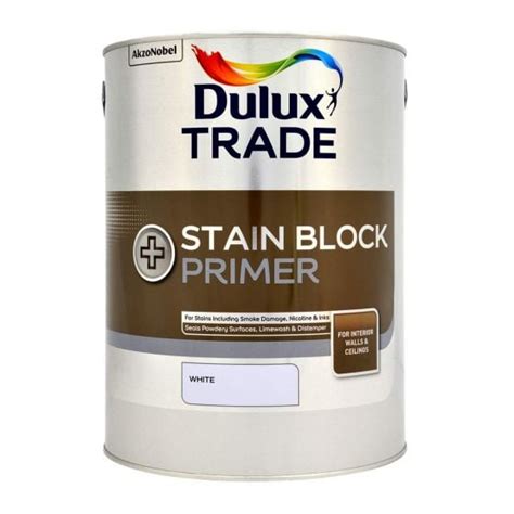 Dulux Trade Stain Block Primer White | The Paint Shed