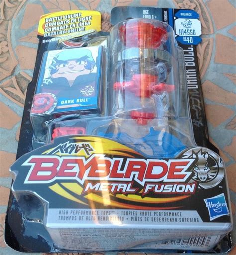 Hasbro Beyblade Metal Fusion DARK BULL BALANCE H145SD BB40 TOPS BLADES #Hasbro | Beyblade toys ...