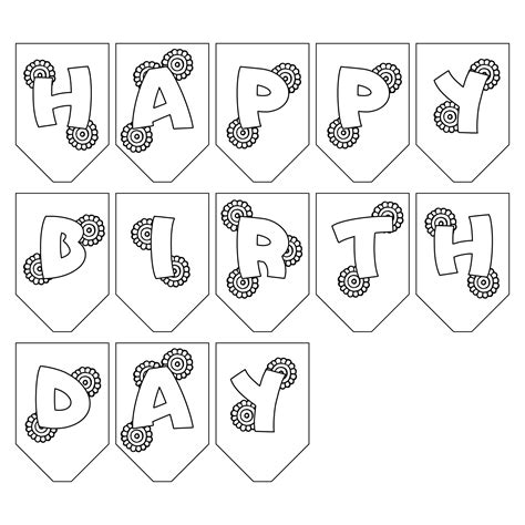 Best Happy Birthday Printable Banners Signs All In One Photos | The Best Porn Website