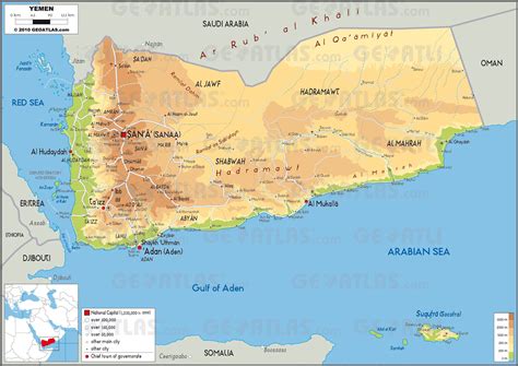 Yemeni cuisine (other Arab cuisines may be posted) | Map, Physical map ...