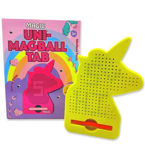 Braintastic Magic Uni Magball Tab with Magnetic Beads & Stylus Magnetic Drawing Board Magnetic ...