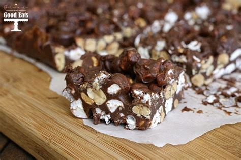 Rocky Road Candy Bars Recipe - Grace and Good Eats