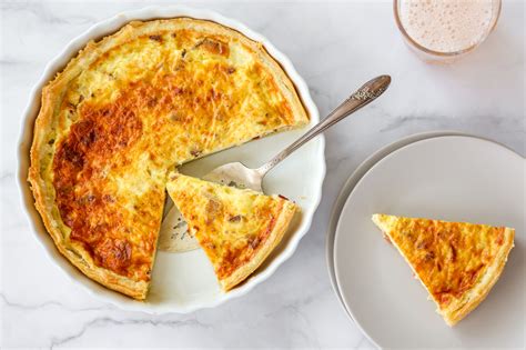 Quiche Lorraine With Bacon and Gruyère Recipe