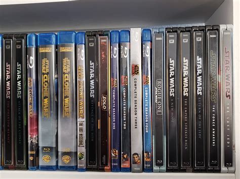 Geek 4 Star Wars: Completed my Star Wars steelbook/Blu-ray collection!!