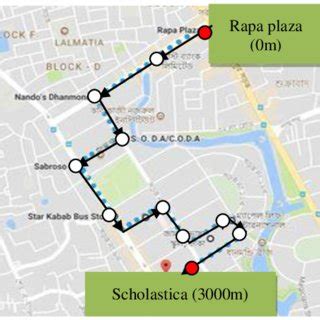 1. Study area of Dhanmondi (Source: Google Map) | Download Scientific ...