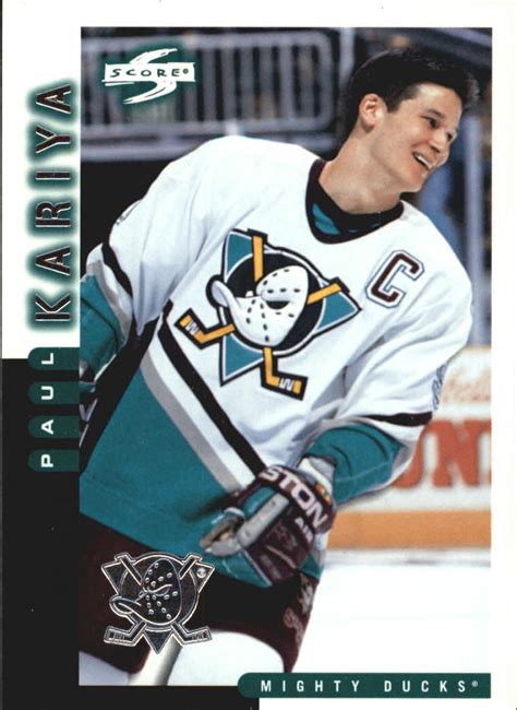 1997-98 Score Mighty Ducks #1 Paul Kariya - NM-MT