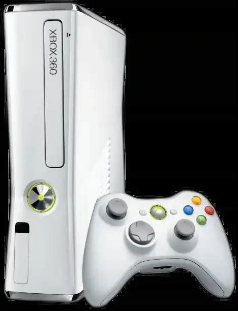 Microsoft Xbox 360 Slim White Console - Consolevariations