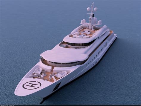 3ds max pelorus super yacht