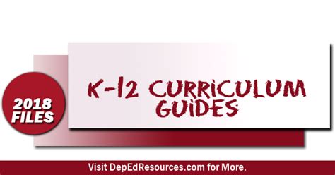 Download K-12 Curriculum Guides - Deped Resources