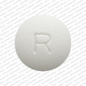 R 196 Pill Images (White / Round)