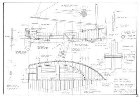 Gartside Boats | 19ft Catboat Design #275