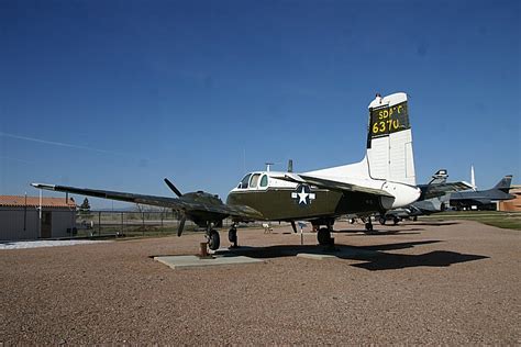 Ellsworth AFB Museum Beechcraft Twin Bonanza L-23 Seminole