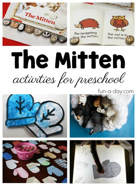 The Mitten Activities Preschoolers are Going to Love - Fun-A-Day!