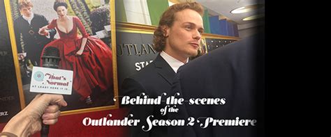 Behind-the-scenes of the Outlander Season 2 Premiere {video} - That's ...