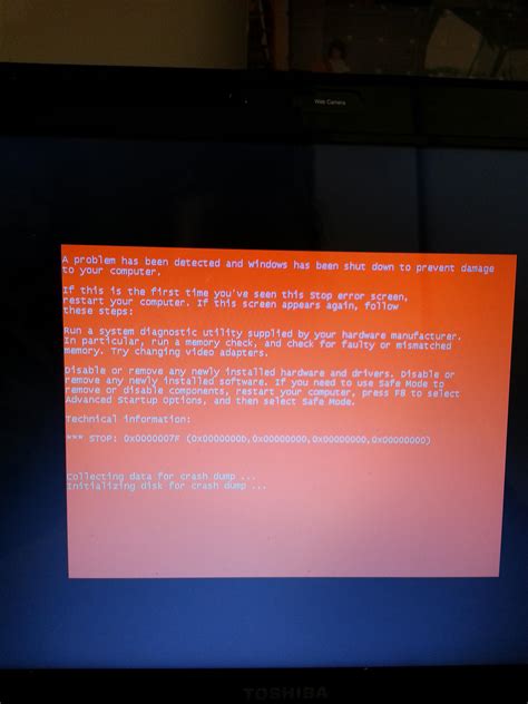 WTF RED SCREEN OF DEATH! : windows