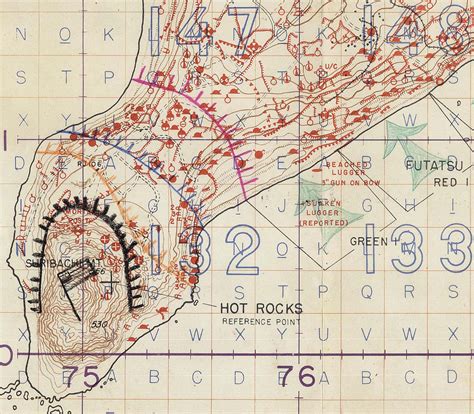 Map Of Iwo Jima Ww2