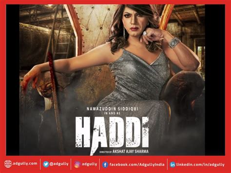 Check out the impressive motion poster of Zee Studios' noir revenge drama 'Haddi'!