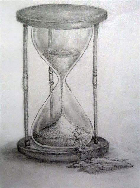 View 28 Realistic Broken Hourglass Drawing