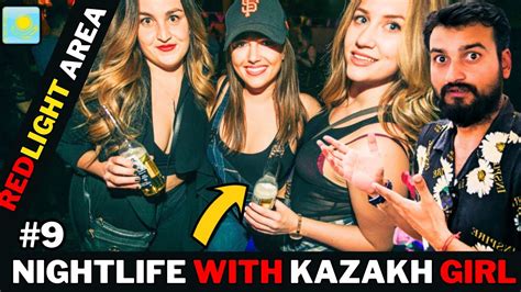 Kazakhstan Almaty Nightlife With Kazakh Girl | RED NIGHTLIFE? 💃😱 - YouTube