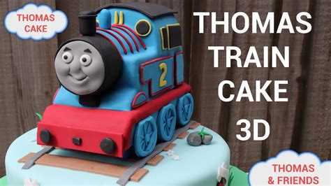 Thomas cake | How to make 3D Thomas train birthday cake - YouTube