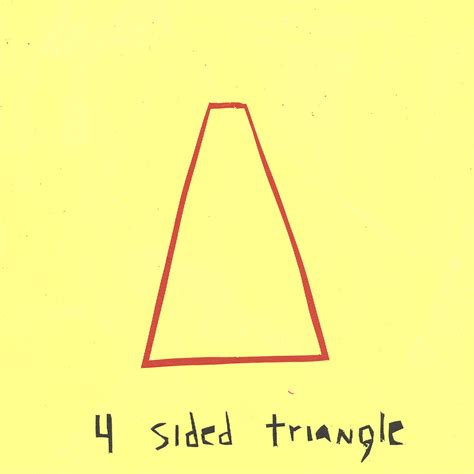 personal message : 4 sided triangle