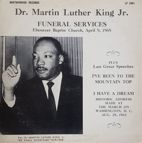 Dr. Martin Luther King, Jr. - Funeral Services: Ebenezer Baptist Church ...